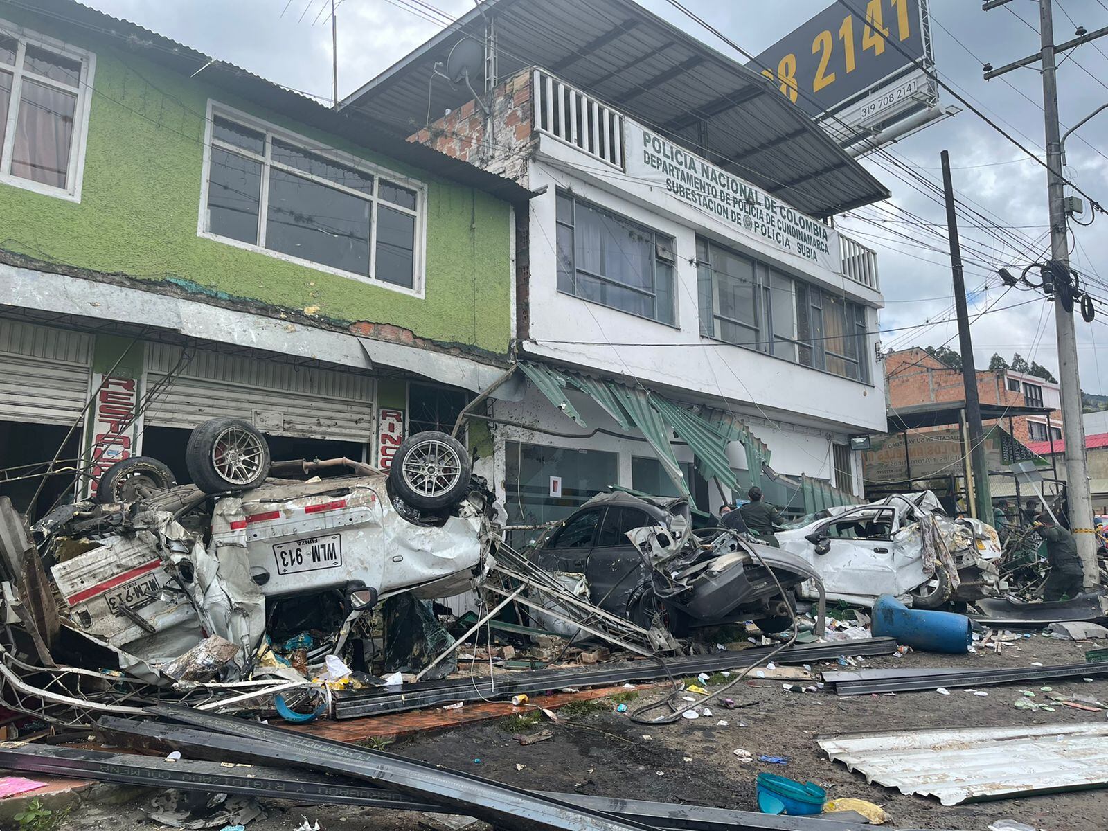 Accidente Vía Girardot, a la altura de Silvania