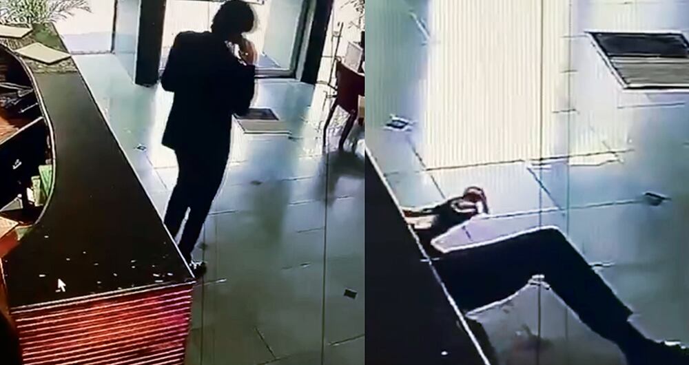 Franco se desvaneció y falleció a los pocos segundos de sufrir el atentado.