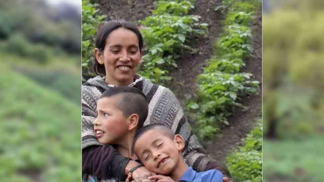 Coronavirus: Nubia e hijos, la familia campesina que decidió volverse youtuber