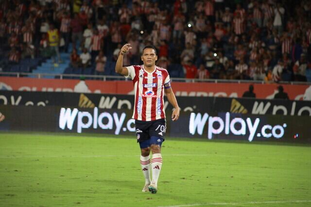 Carlos Bacca, uno de los anotadores del compromiso frente a Nacional