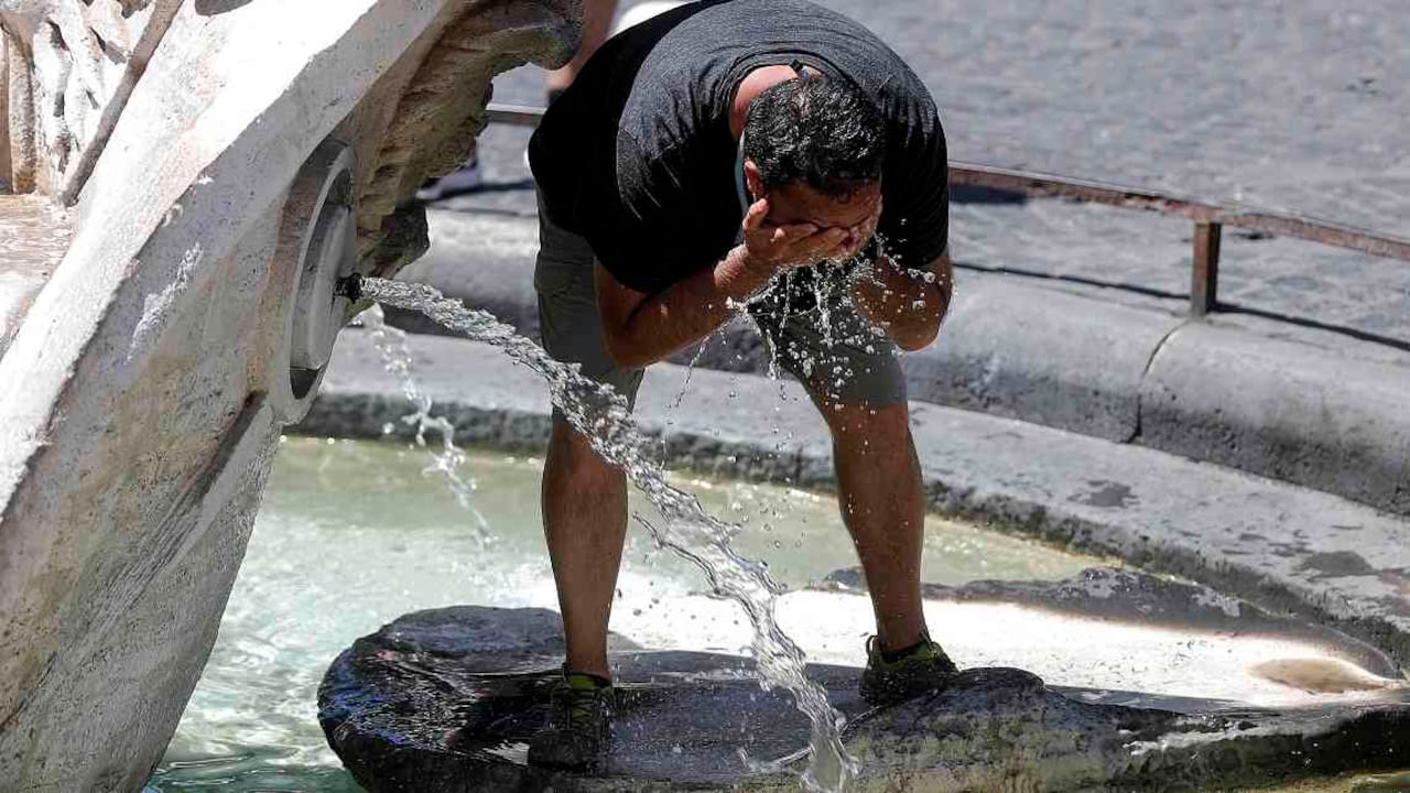Las olas de calor se volverán muy frecuentes en Europa. Foto: AP
