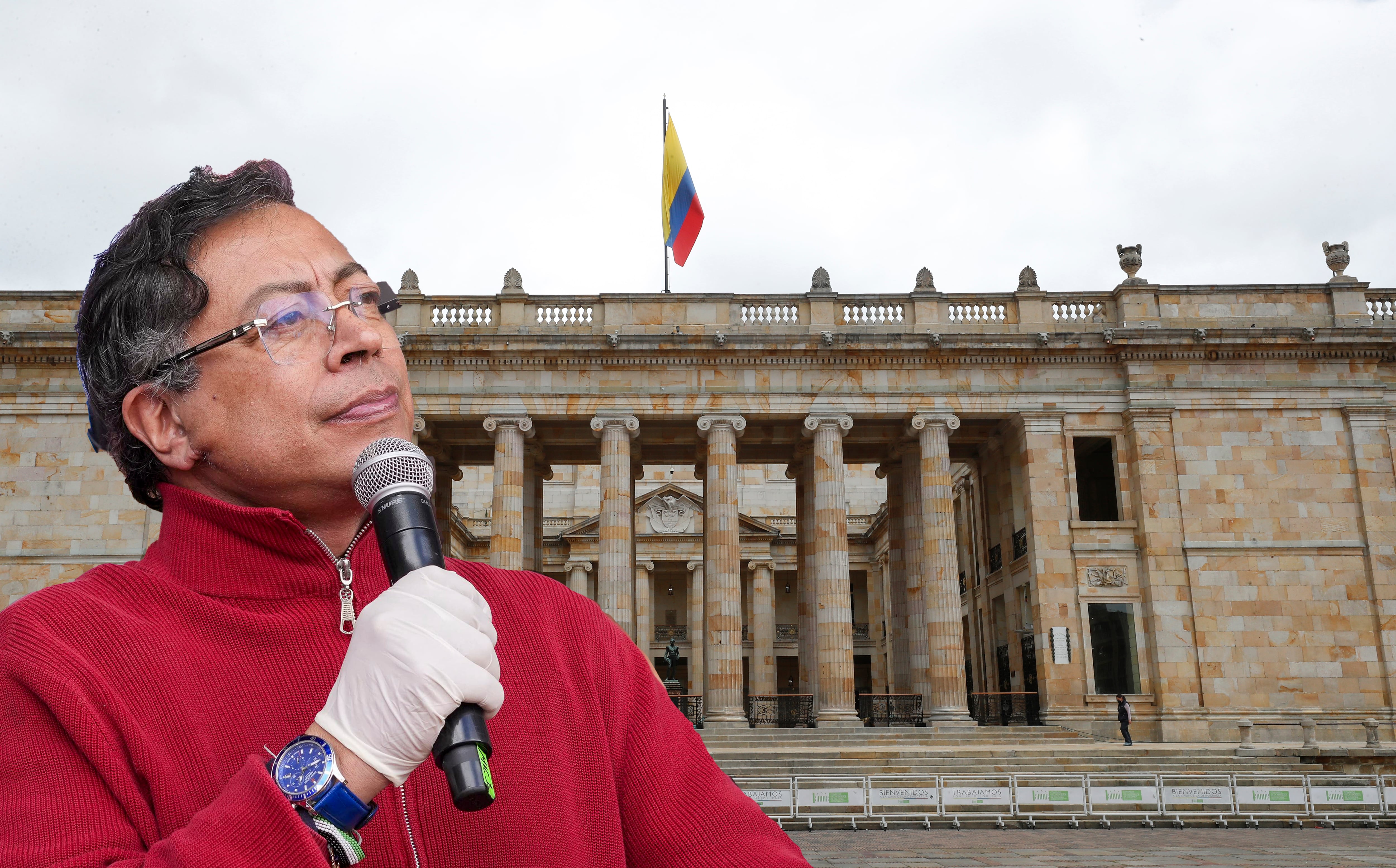 Congreso de la República, Presidente Gustavo Petro