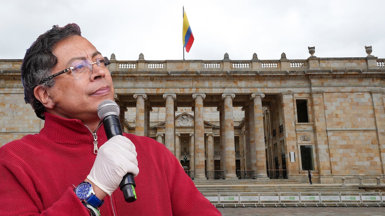 Gustavo Petro y su discurso de este 1 de mayo en la Plaza de Bolívar.