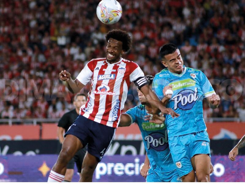 Junior de Barranquilla vs. Jaguares de Córdoba. Foto: Dimayor