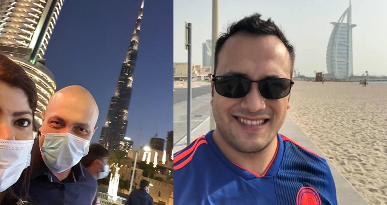 En apenas 2 año, la salud de Leonardo Morales en Abu Dabi se deterioró rápidamente por culpa de la Leucemia. Ahora busca retornar a Colombia para salvar su vida.