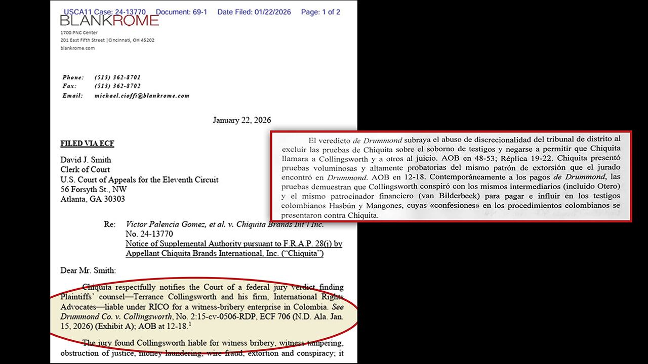 Aunque es imposible negar el fenómeno del paramilitarismo en Colombia, la prueba de pagos por declaraciones a supuestas víctimas cuestiona la presunta alianza con empresas bananeras.
