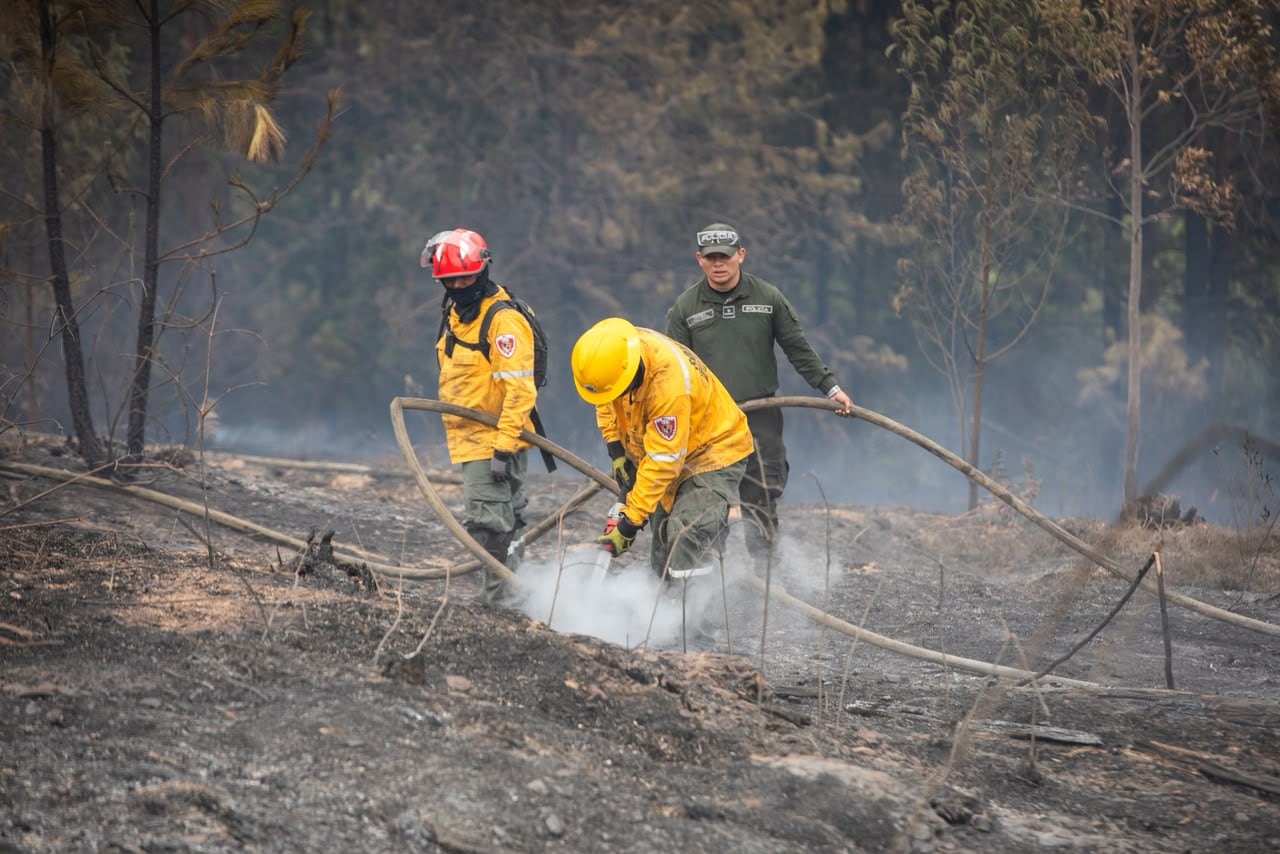 Incendios en Villa de Leyva