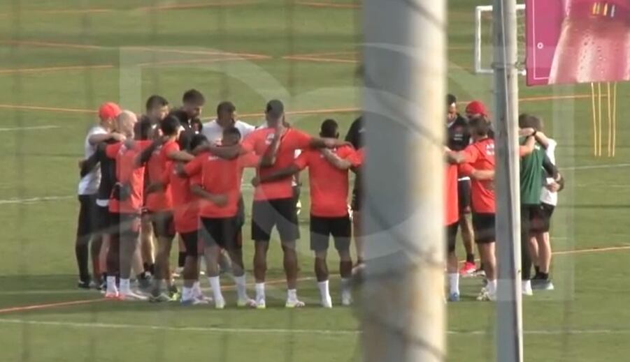 Concentrados de Selección Colombia en la sede deportiva de Atlético Nacional.