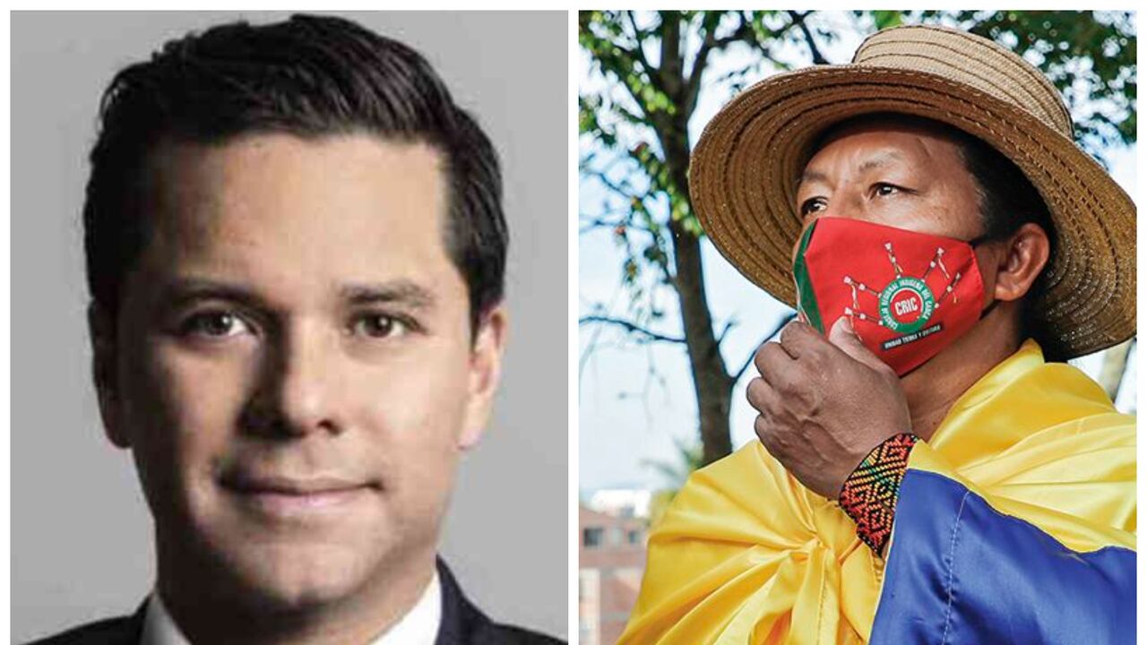 Luis Carlos Vélez y Feliciano Valencia