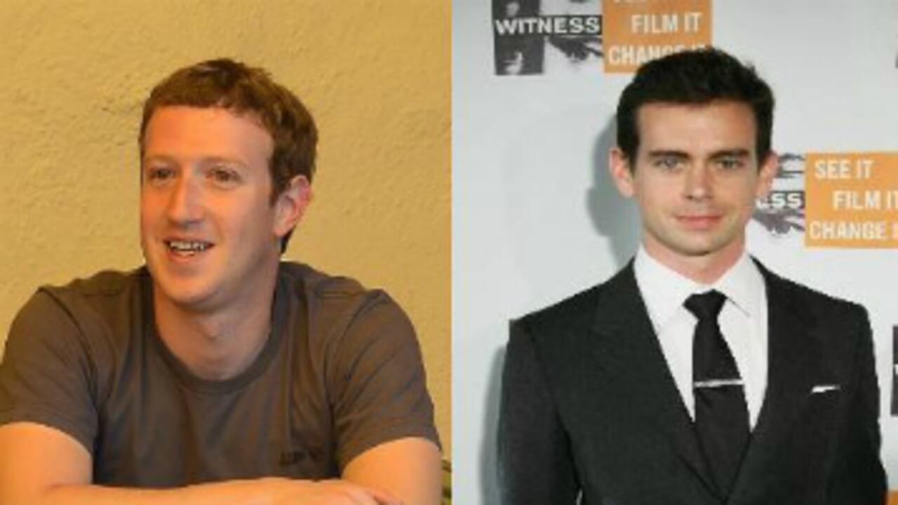 Creadores de Facebook y Twitter