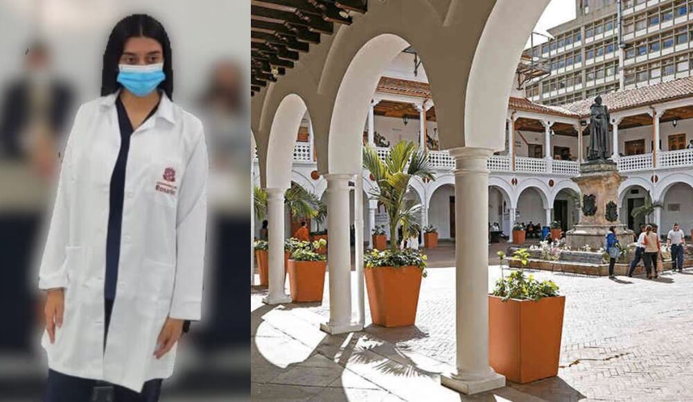 Paula era estudiante de Fisioterapia. Foto: Facebook y León Darío Peláez