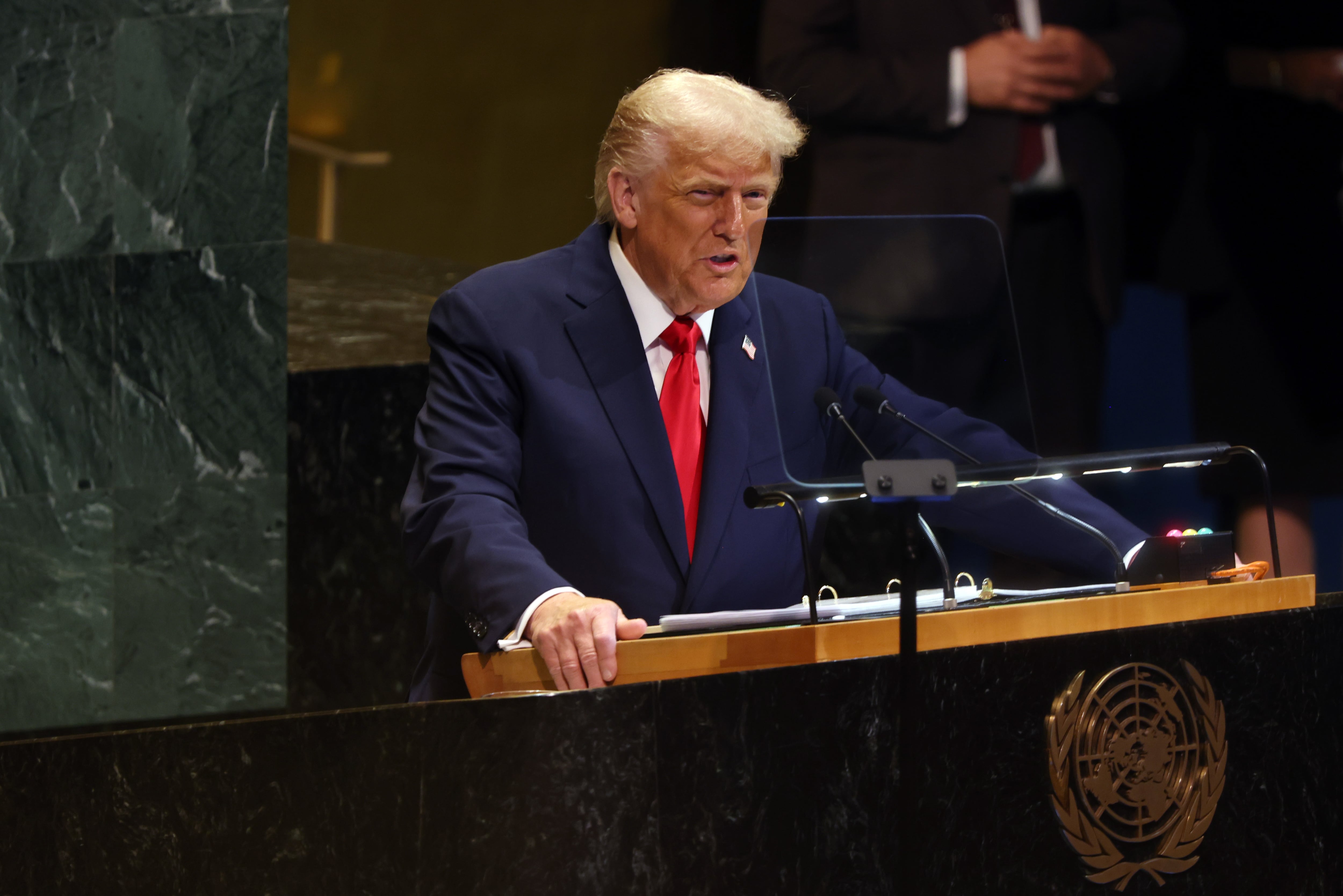 Donald Trump en la Asamblea de la ONU