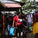 Necoclí es una población de Antioquia donde están llegando gran cantidad de migrantes que quieren transitar hacia Panamá.