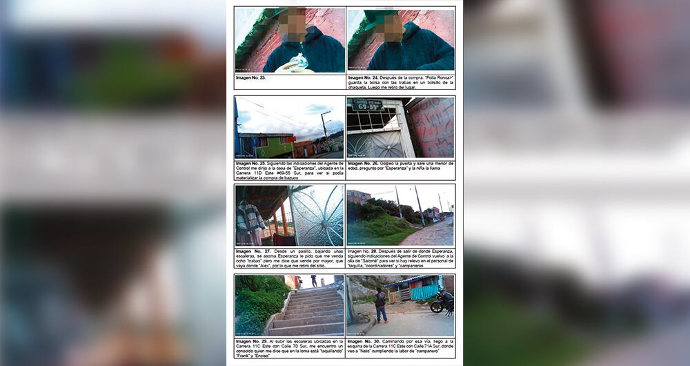 No se trata de simples amenazas. La torpeza de los traficantes para disimular su actividad criminal, contrasta con la violencia de sus planes, llenos de detalles. 