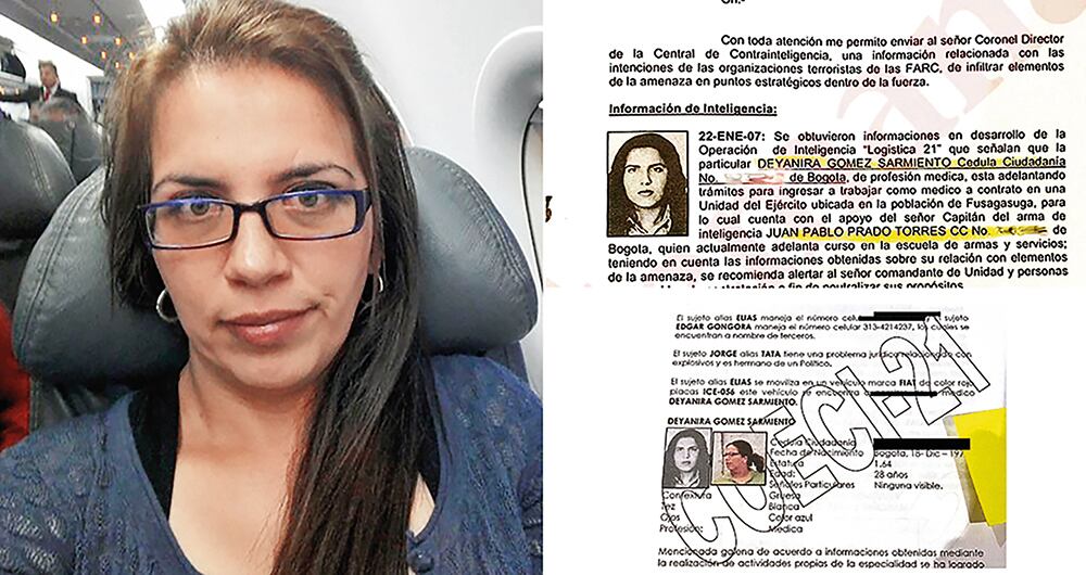    La médica Deyanira Gómez ayudó a su entonces pareja, el preso Juan Guillermo Monsalve, para influenciar en el caso mediante grabaciones al abogado Diego Cadena. 