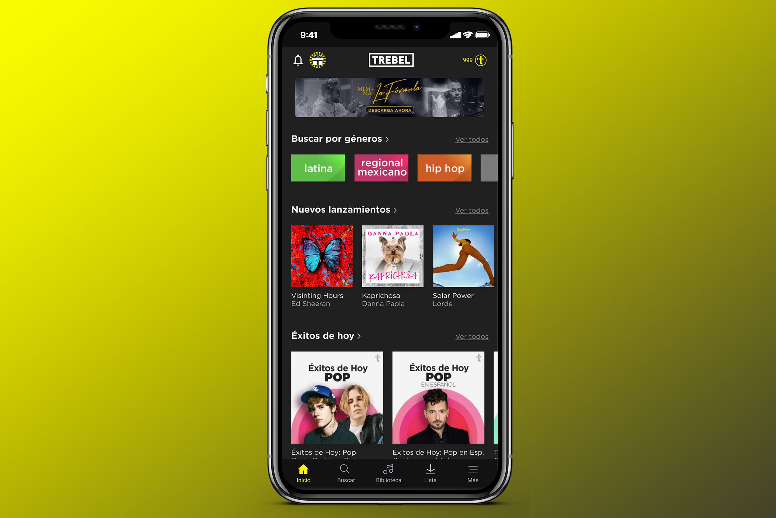 App para escuchar música sin necesidad de una conexión a interner.