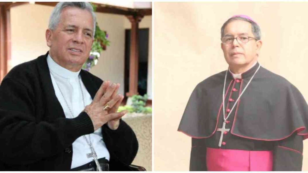 Los arzobispos Darío Monsalve, de Cali, y Luis José Rueda Aparicio, de Popayán, fueron dos de los prelados que firmaron la carta. Foto: archivo particular.