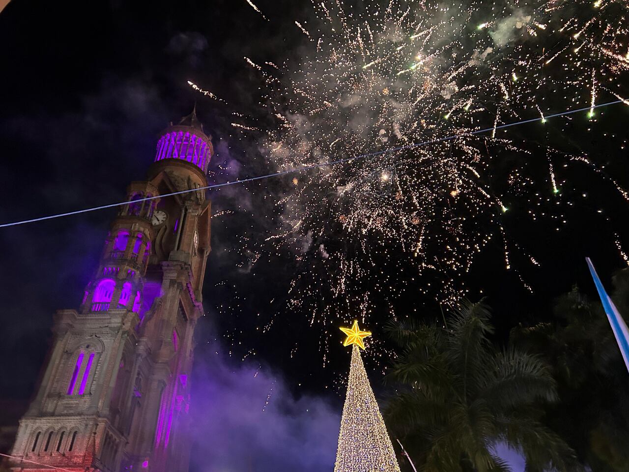 Alumbrado navideño en Palmira 2024