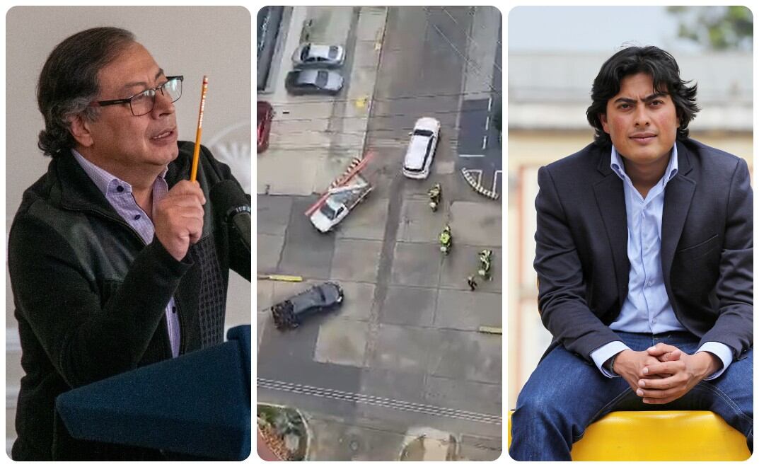 El jefe de estado visitó a su hijo Nicolás Petro en Barranquilla.