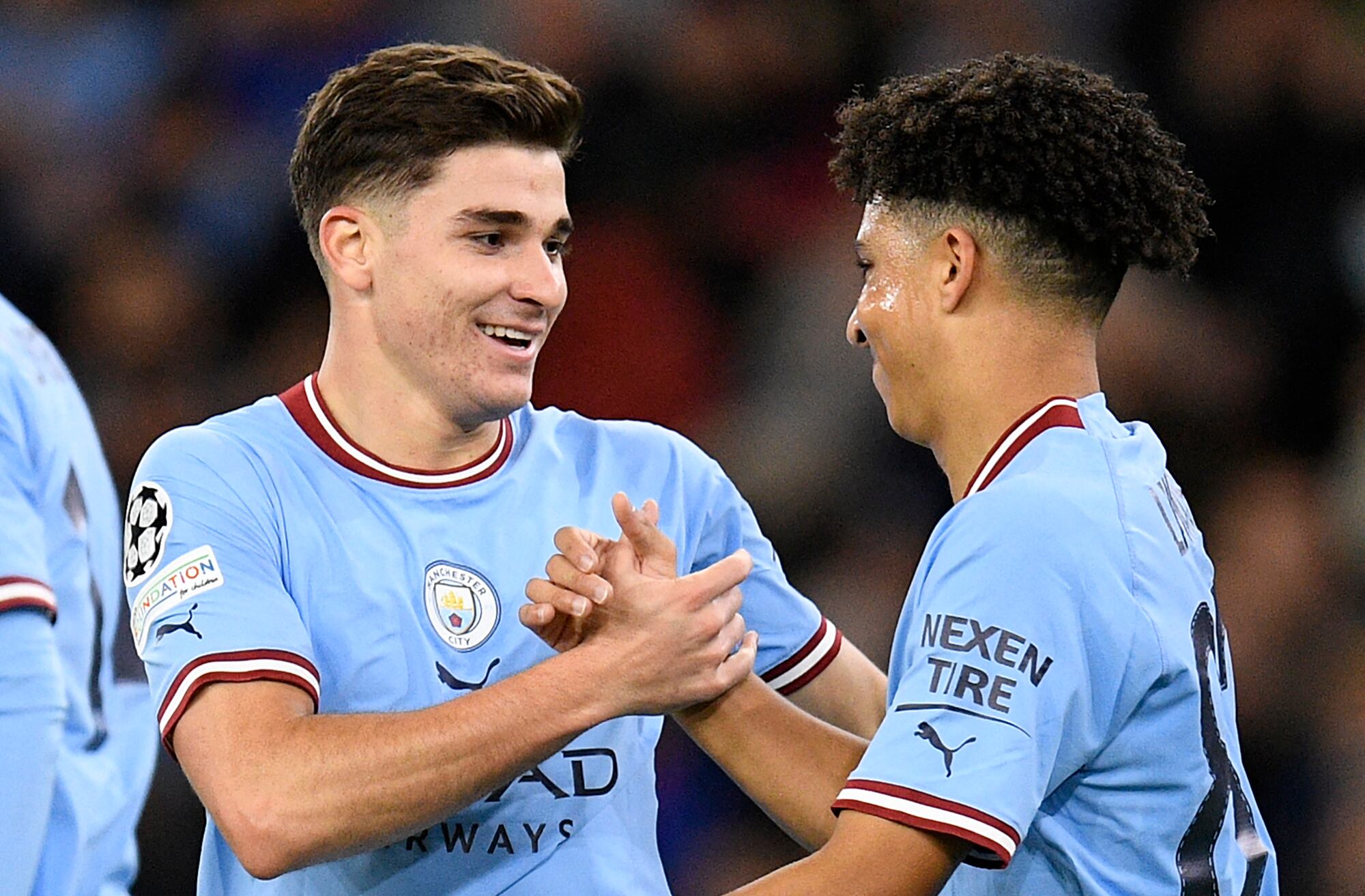 Julián Álvarez, delantero argentino.