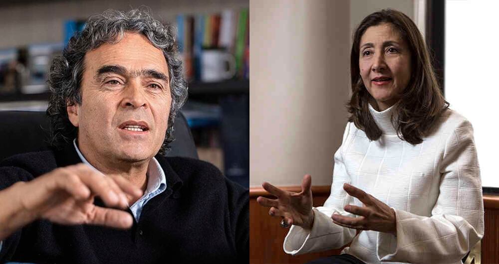 Sergio Fajardo e Íngrid Betancourt