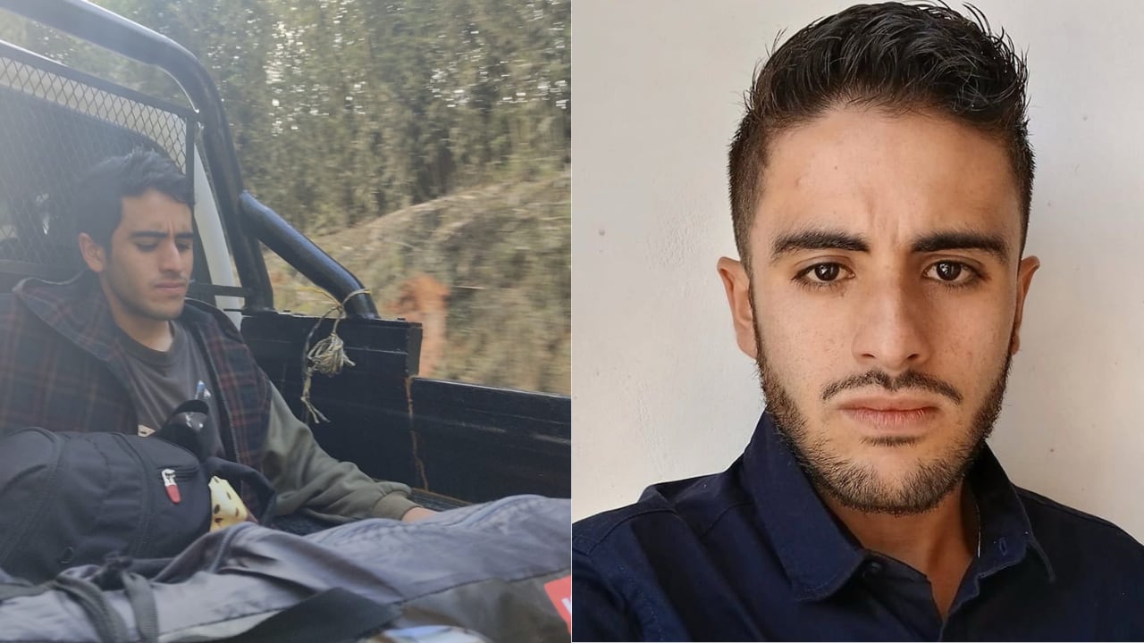 Él es Mateo Pérez Rueda, periodista desaparecido en Briceño, Antioquia, el pasado 5 de mayo.