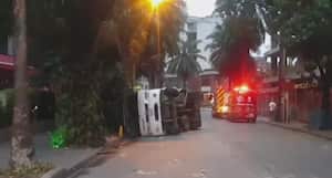 Las autoridades investigan el origen del incidente.