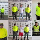 Los seis abusadores fueron capturados en los municipios de Cali, La Cumbre y Yumbo.