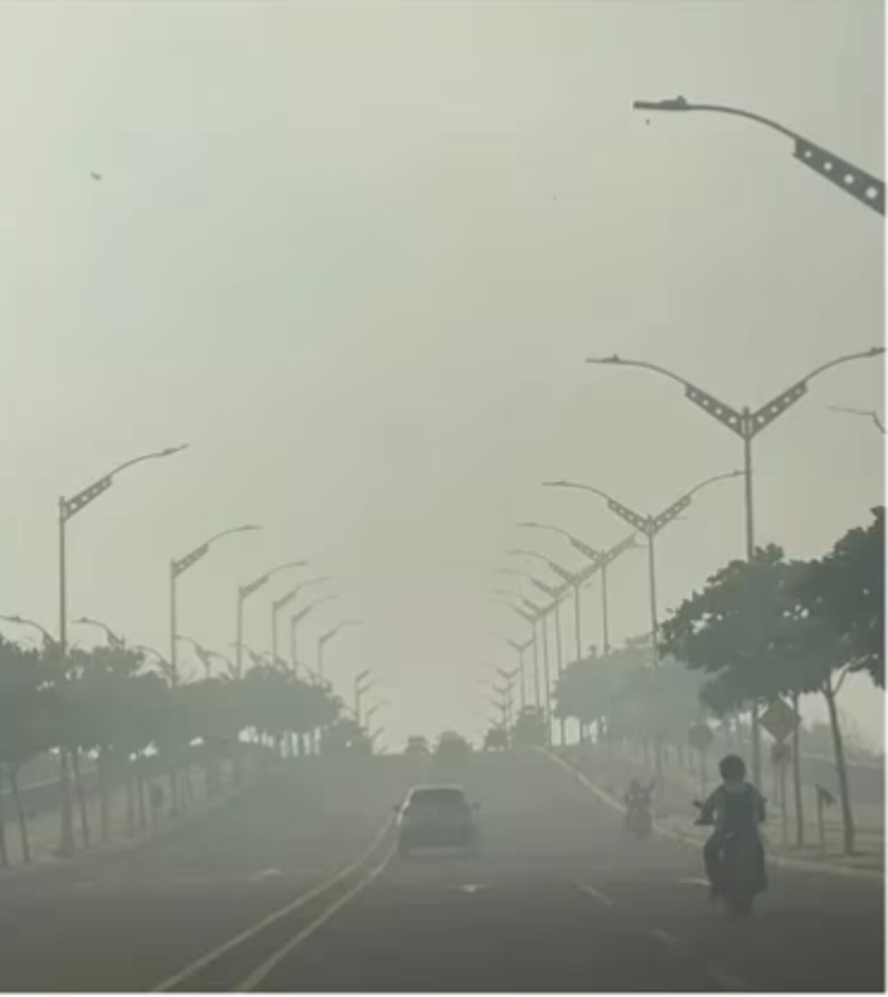 Contaminación del aire en Barranquilla.