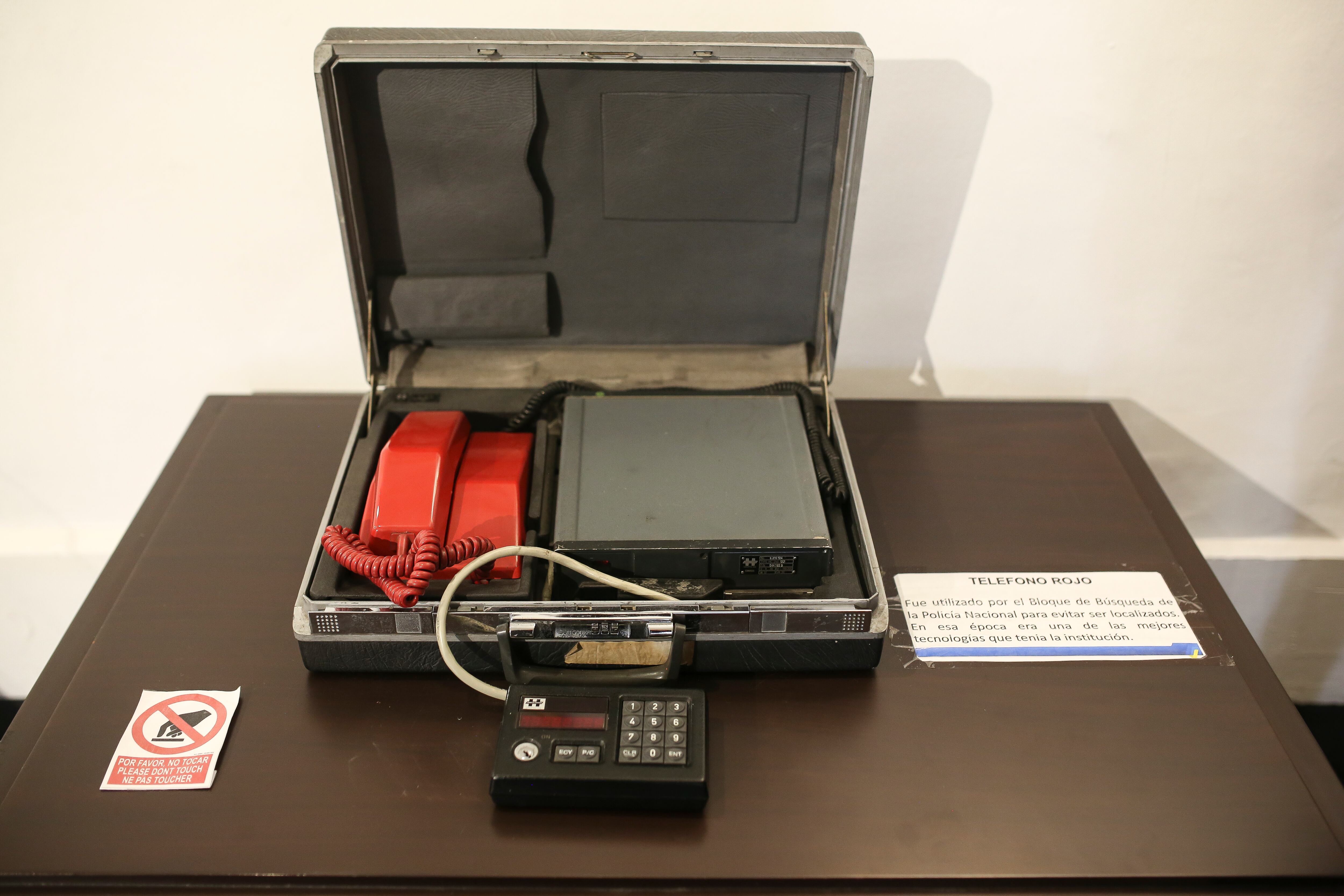 Objetos de Pablo Escobar, en museo de la Policía