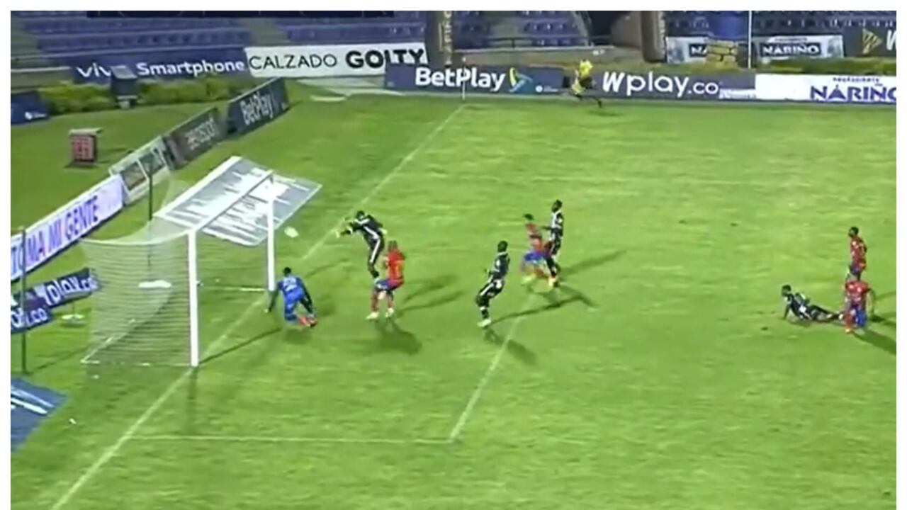 El insólito gol que le dio la clasificación al Pasto a los 8