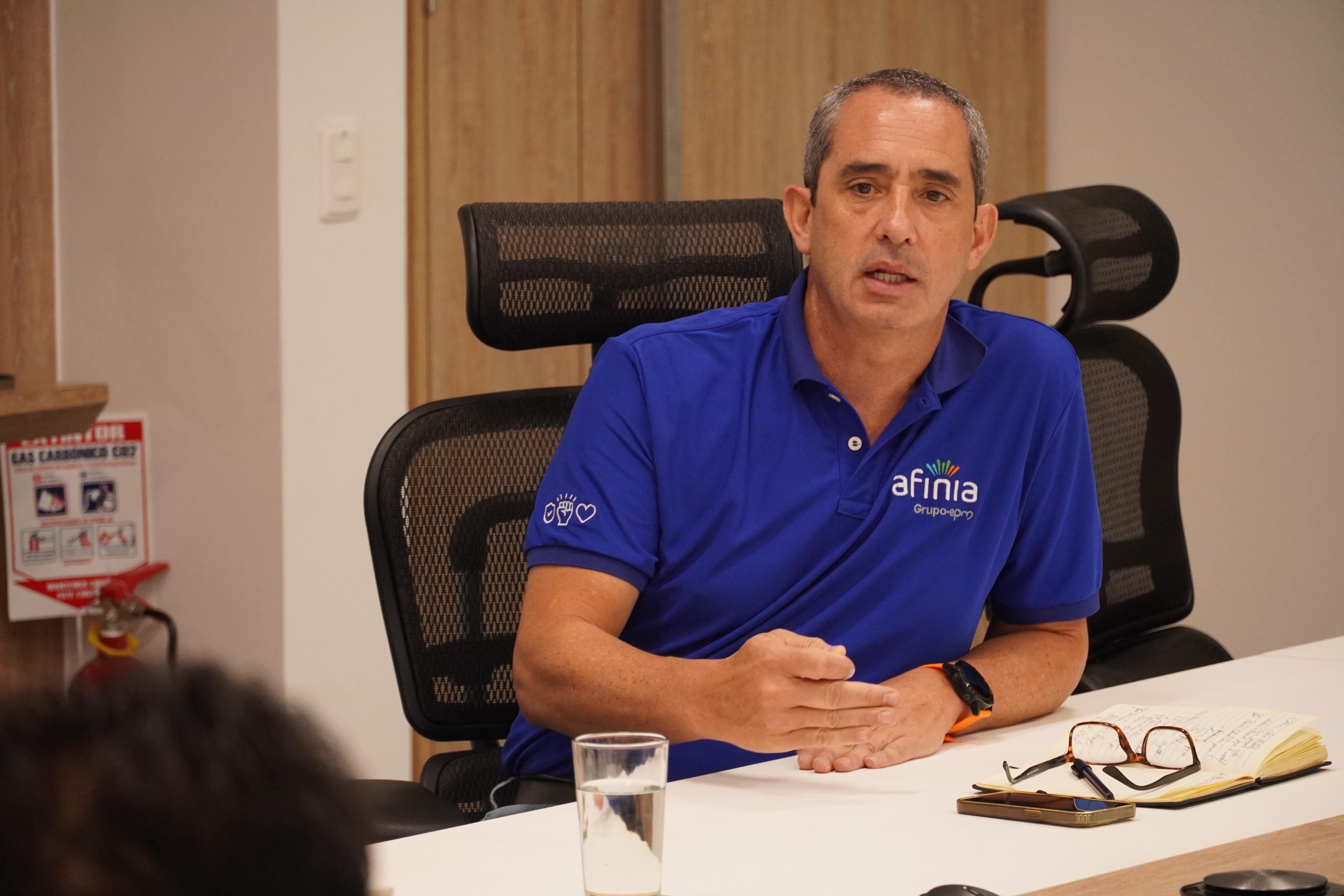 Ricardo Arango, gerente de Afinia