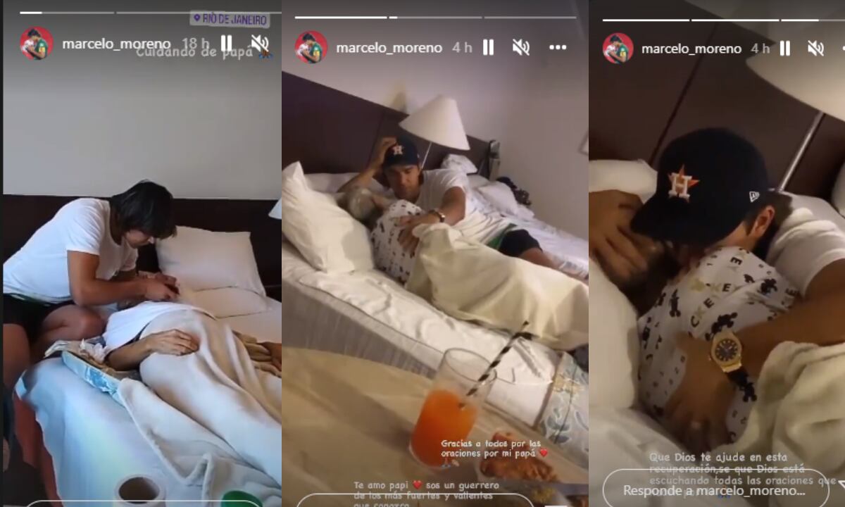 Marcelo Moreno Martins. Foto: Historias Instagram - Marcelo Moreno Martins