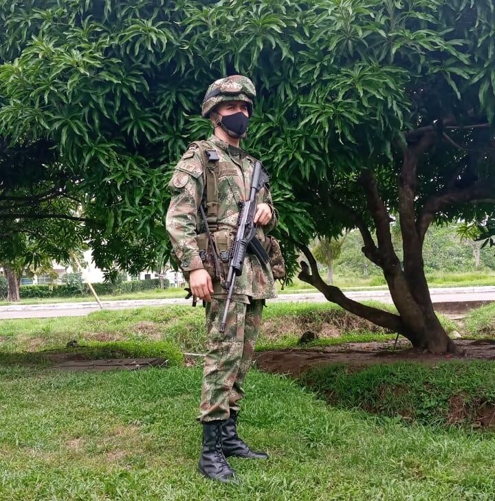 Cabo tercero del Ejército Nacional