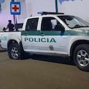 Desconocidos lanzaron una granada contra el vehículo.