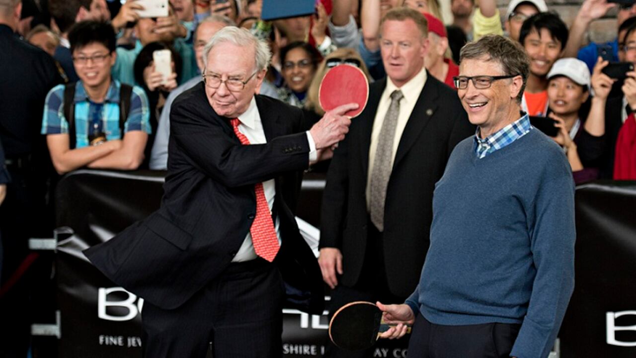 Warren Buffett y Bill Gates.