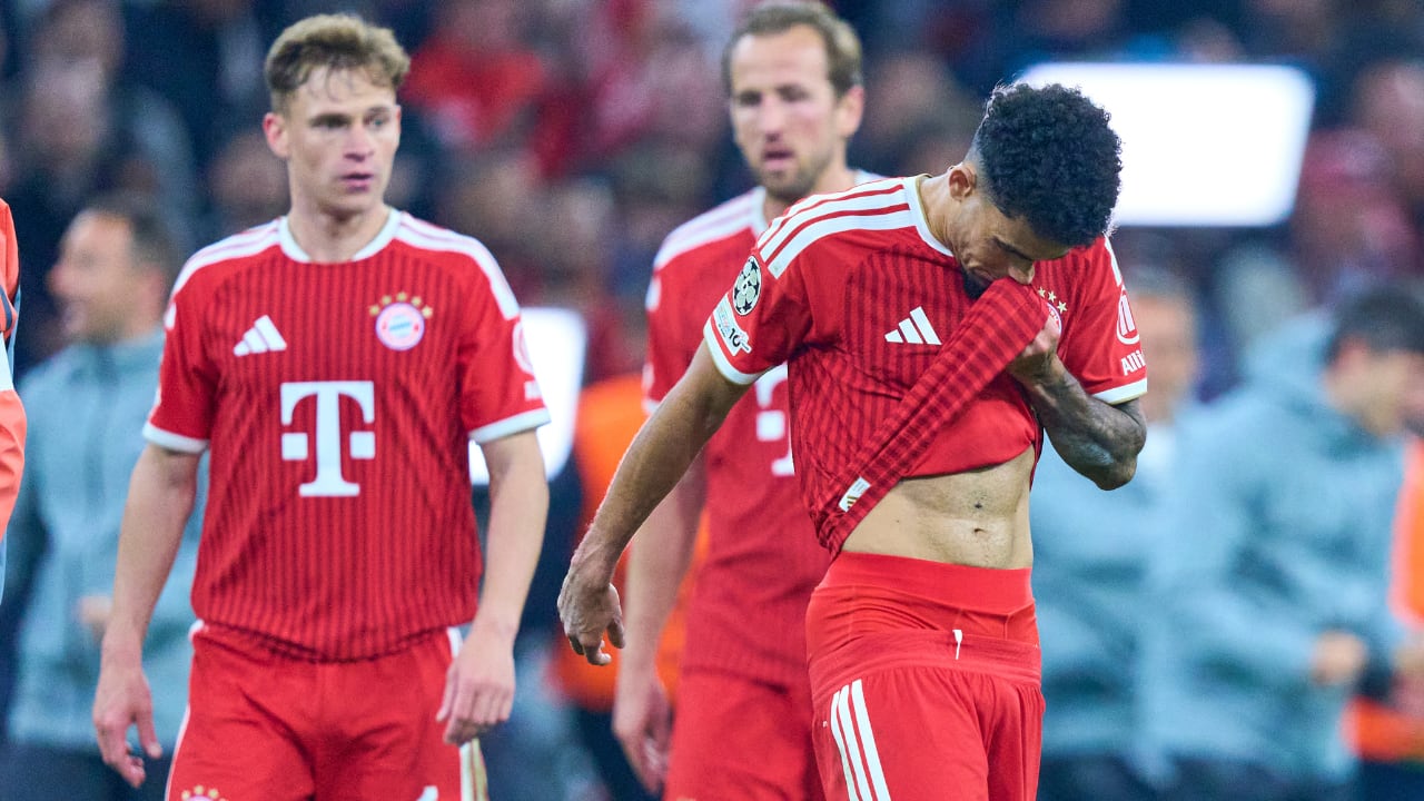 Luis Díaz (der.), figura como pieza clave del Bayern Múnich para la siguiente temporada. Kompany le buscó relevo.