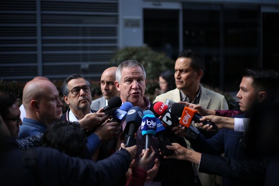 Carlos González Puche, Presidente de Acolfutpro. (Colprensa - Álvaro Tavera)