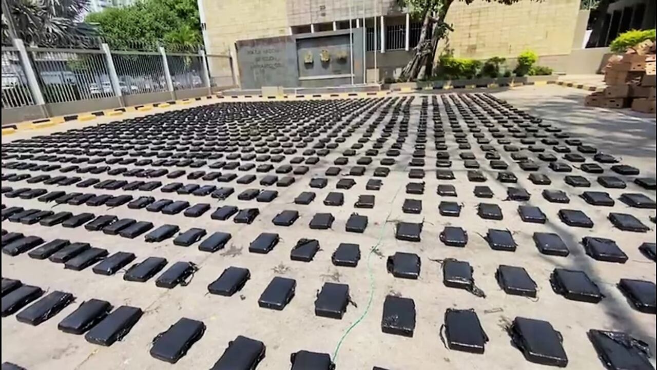 Incautación de cocaína