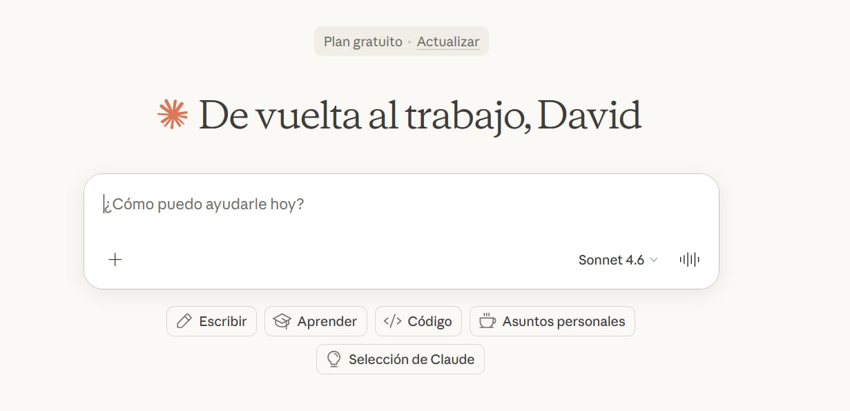 Además de organizar información, el sistema puede apoyar en tareas técnicas como la creación de fragmentos de código.