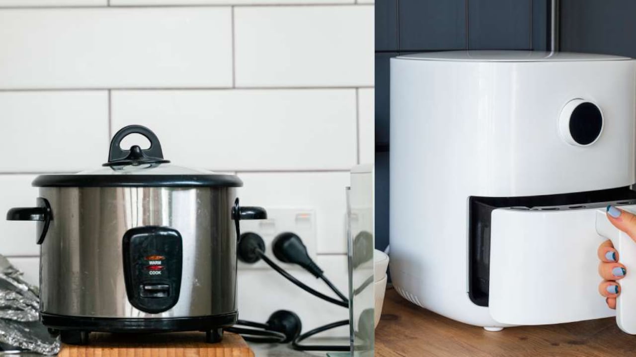 Existe un debate sobre el consumo de energía de una freidora de aire y una olla arrocera
