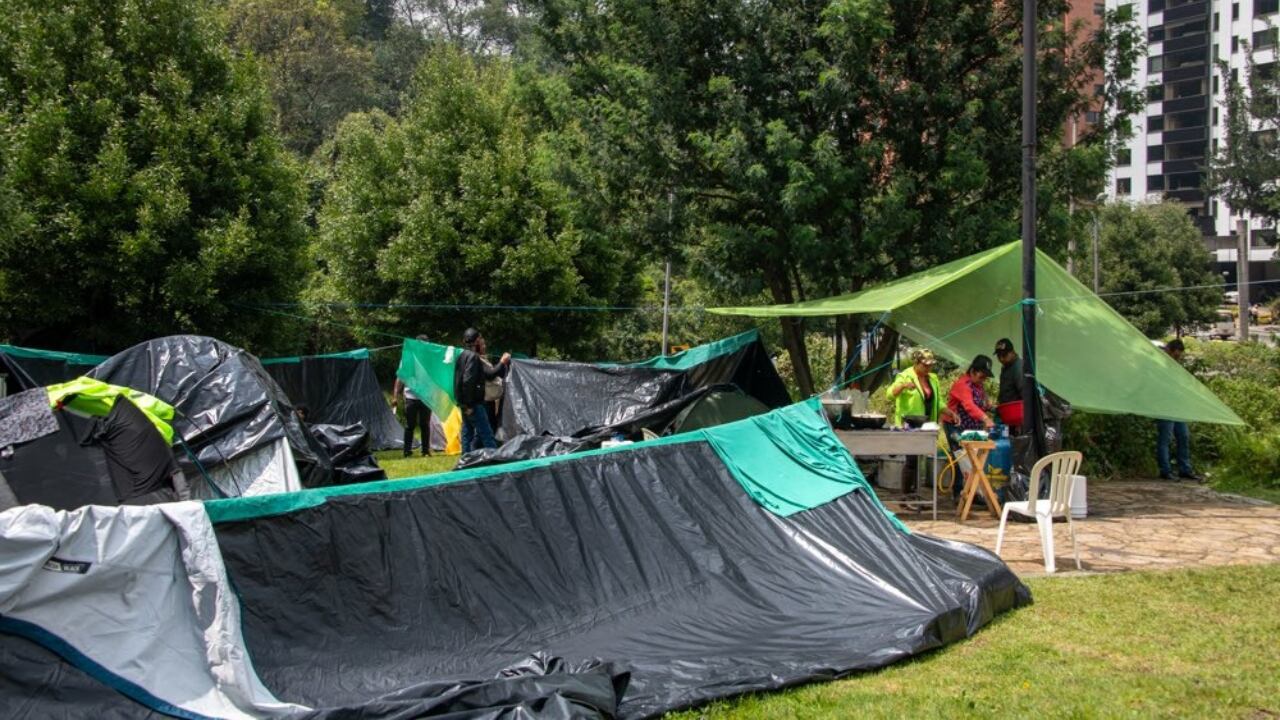 Estas personas exigen un juicio político en contra de Petro.