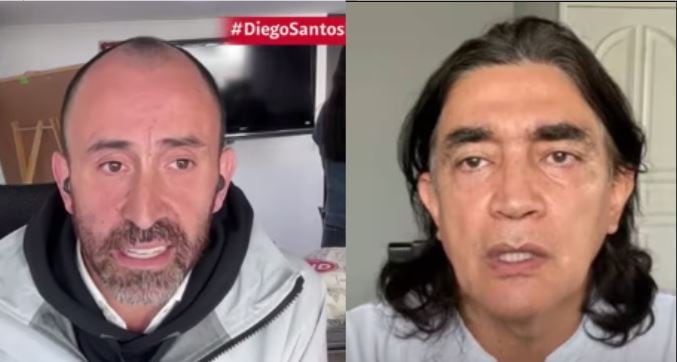 Gustavo Bolívar le respondió a Diego Santos