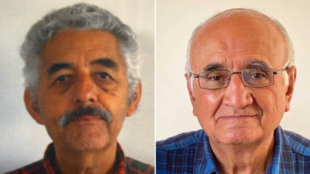 Los sacerdotes Javier Campos y Joaquín Mora, asesinados en Chihuahua, México. Foto: Twitter / JesuitsGlobal