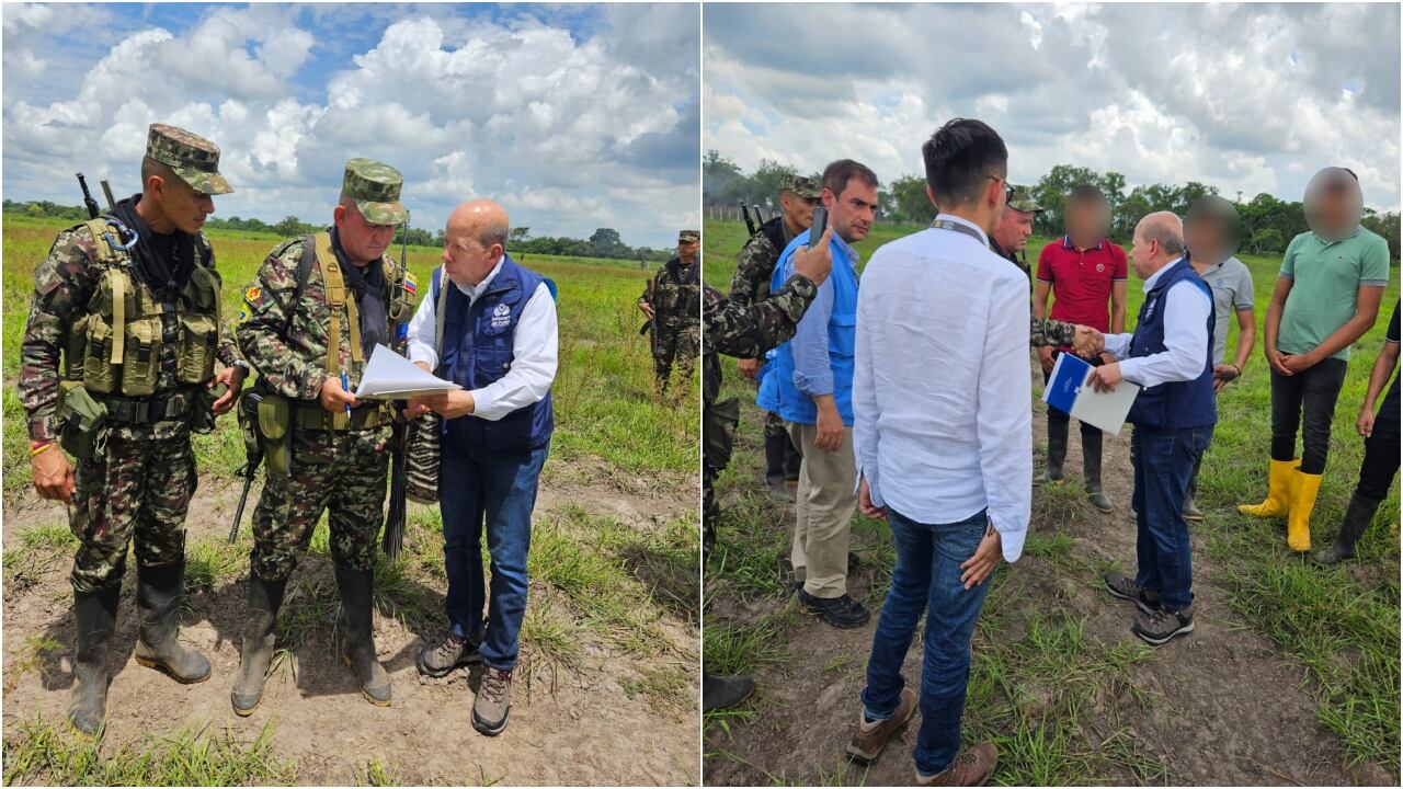 Misión humanitaria logra la liberación de cuatro secuestrados en poder de las disidencias de las Farc al mando de ‘Iván Mordisco’