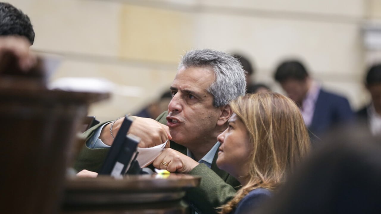 Luis Fernando Velasco, exministro del Interior.