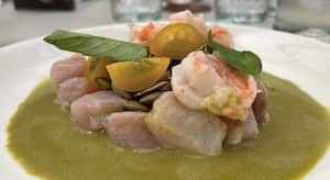 En los menús de los restaurantes pastusos es común ver opciones de mariscos y pescados, por ejemplo, toda clase de ceviches.