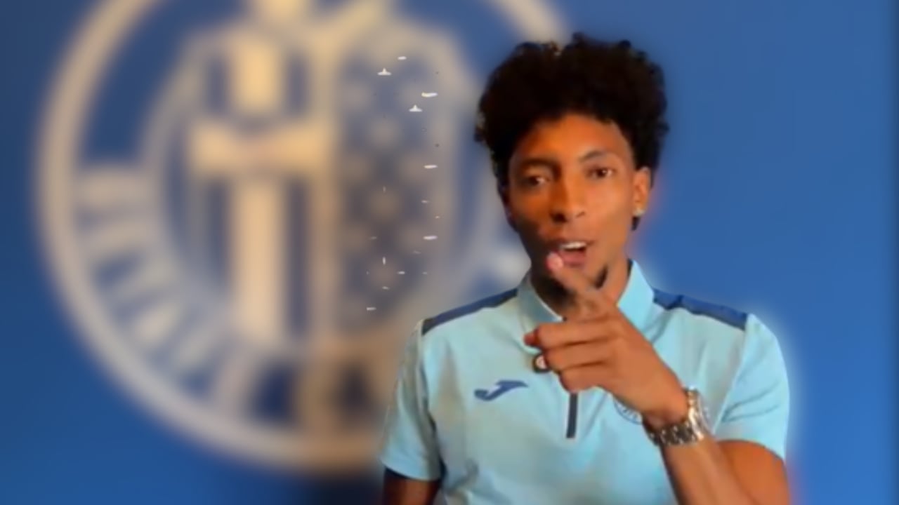 Johan Mojica fue presentado como nuevo jugador del Getafe FC.