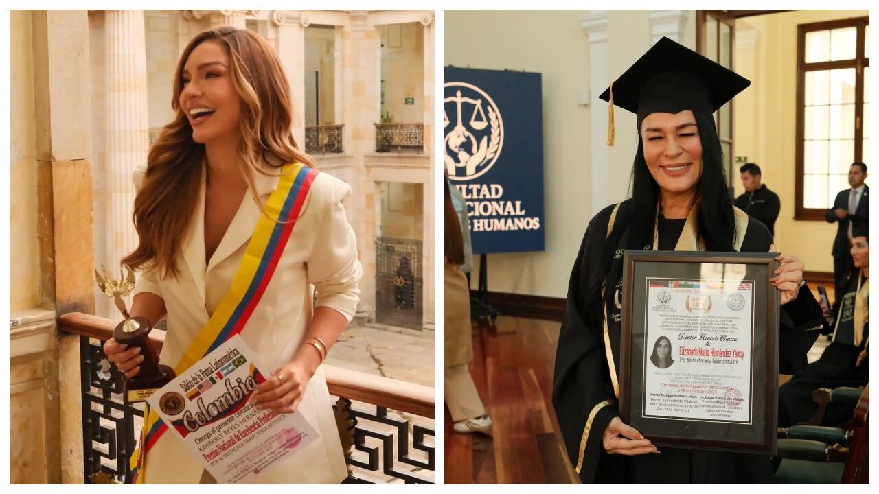 Kimberly Reyes y su mamá recibieron un importante título.