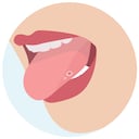 Las aftas o úlcera en la boca suelen aparecer en las zonas blandas, como la lengua, dentro de las mejillas y en el interior de los labios,